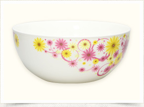 ボウル（L）【フラワーシャワー】